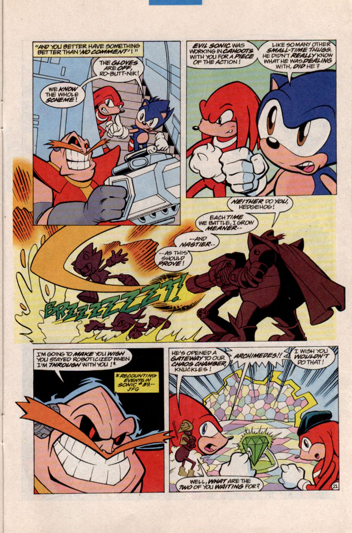 Sonic - Archie Adventure Series March 1997 Page 23